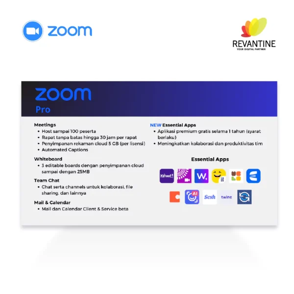 Zoom Pro Product Description