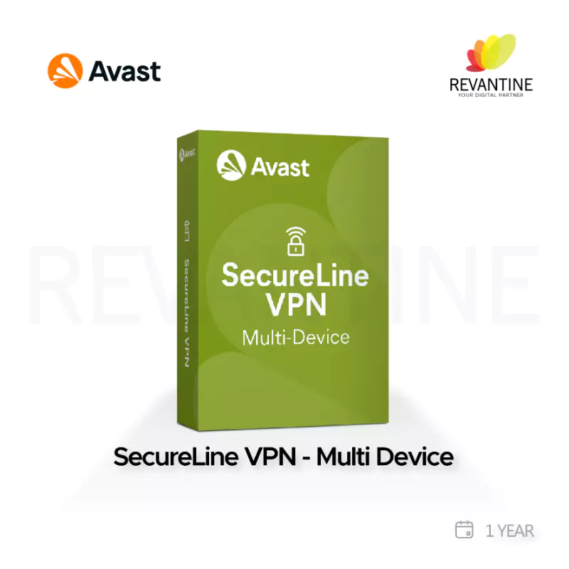 Avast Securline VPN Multi-Device 1 Tahun