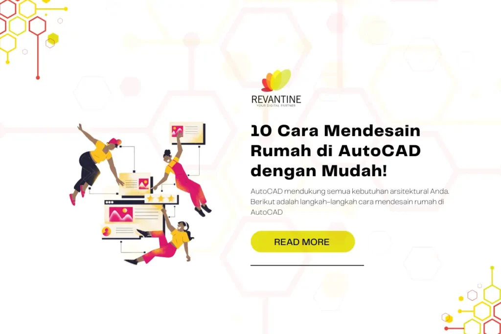 cara mendesain rumah di autocad