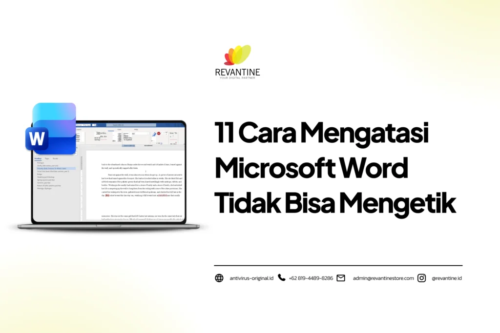 Cara Mengatasi Microsoft Word Tidak Bisa Menulis