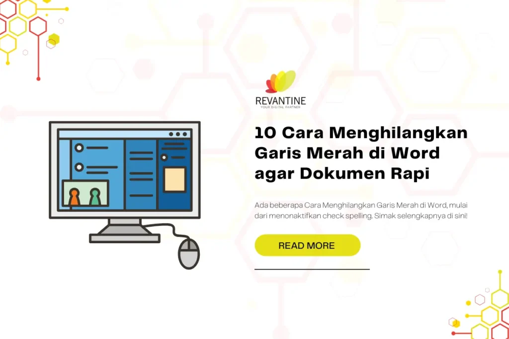 Cara Menghilangkan Garis Merah di Word