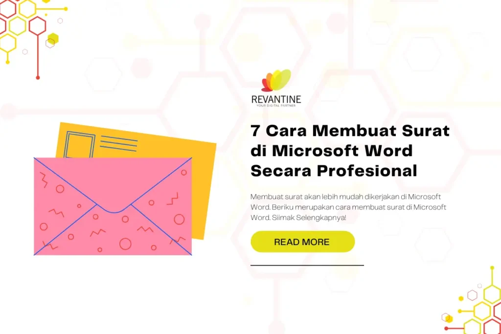 Cara membuat surat di microsoft word
