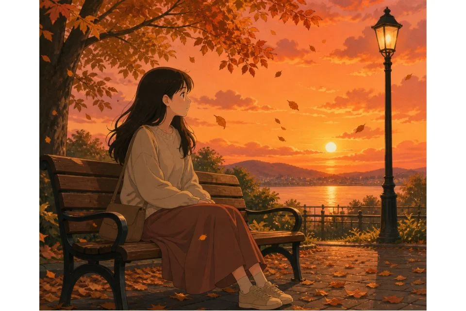 Hasil prompt ChatGPT buat gambar perempuan dengan gaya ghibli