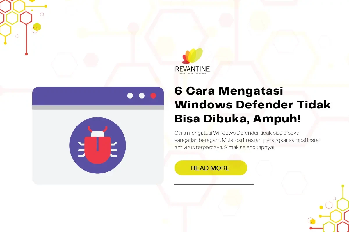 Windows Defender Tidak Bisa Dibuka