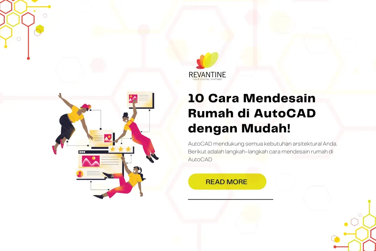 cara mendesain rumah di autocad